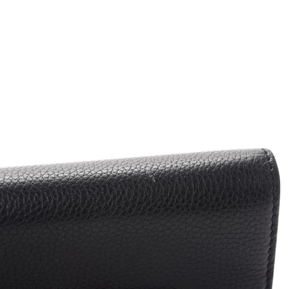 Christian Dior Grained Calfskin J'adior Croisiere Chain Wallet Black 10 of 11