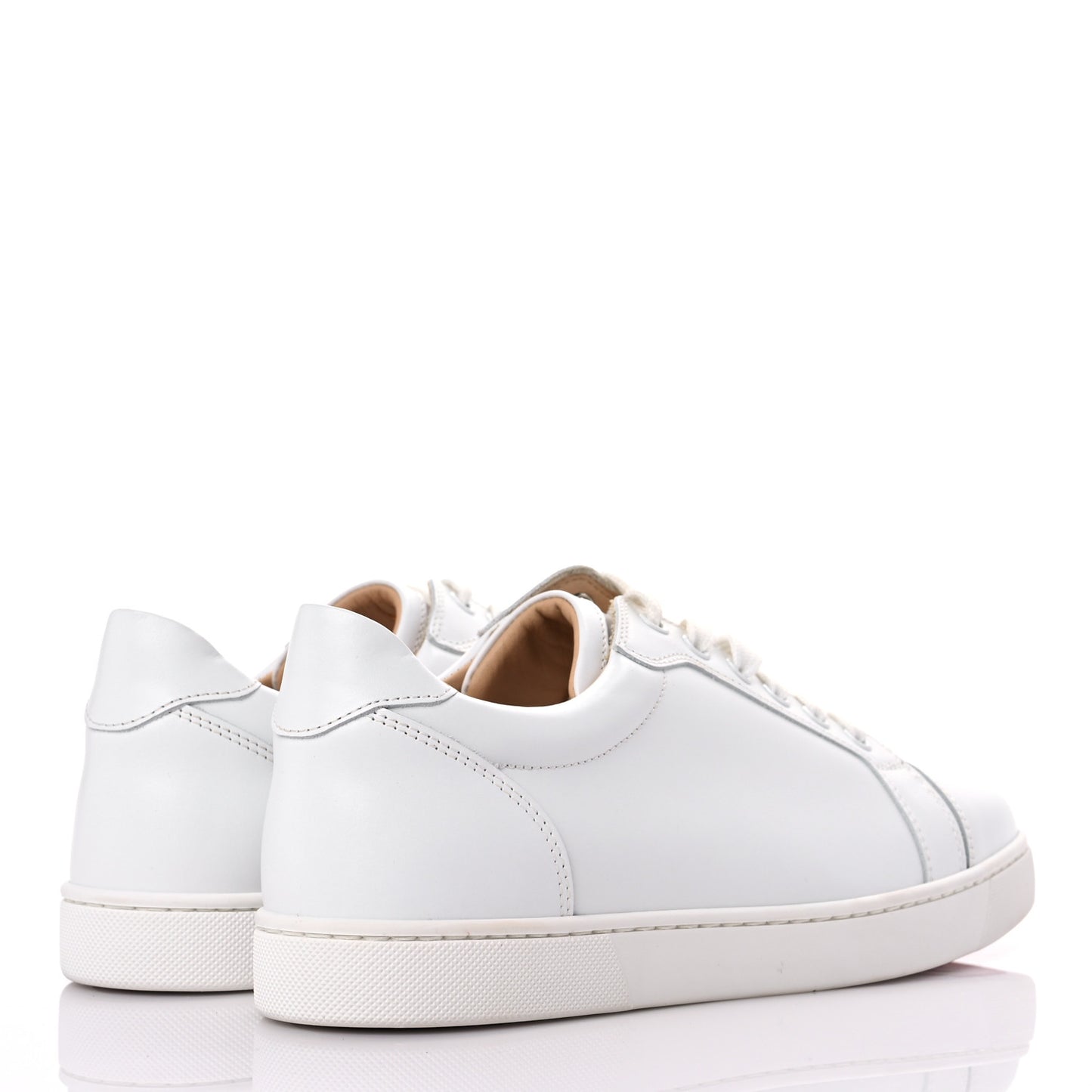 Calfskin Vieira Flat Sneakers 40 White