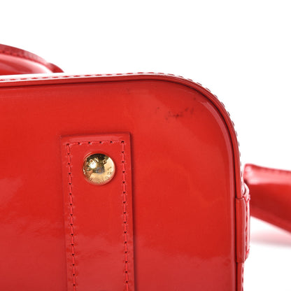 Louis Vuitton Vernis Alma BB Rouge Grenadine 7 of 9