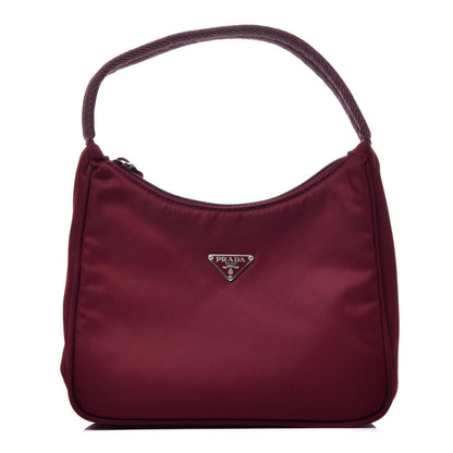 Prada Nylon Vela Shoulder Bag Granato 1 of 9