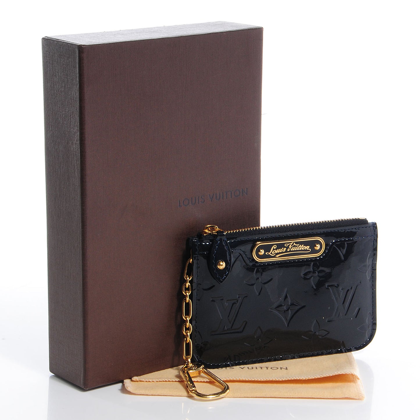 Vernis Key Pouch Blue Nuit