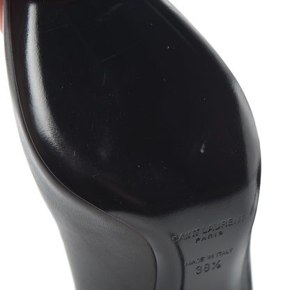 Saint Laurent Calfskin Opyum 85 Pumps 38.5 Black 9 of 10