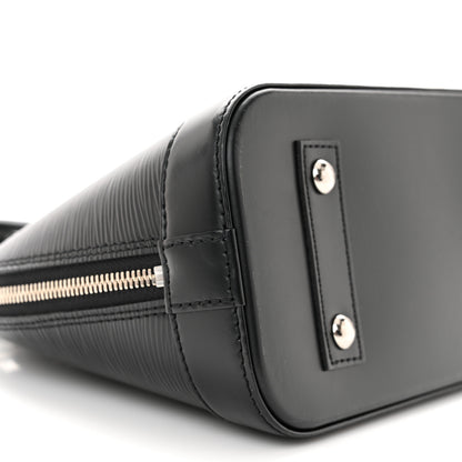 Louis Vuitton LOUIS VUITTON Epi Alma BB Black 8 of 9