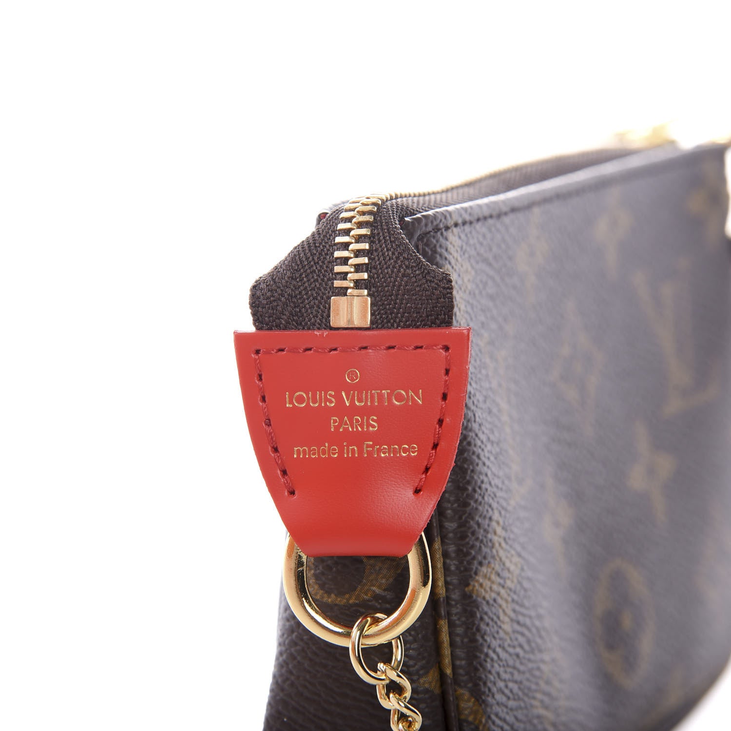 Louis Vuitton Monogram 2020 Christmas Animation Bumper Cars Mini Pochette Accessories Coquelicot 6 of 8