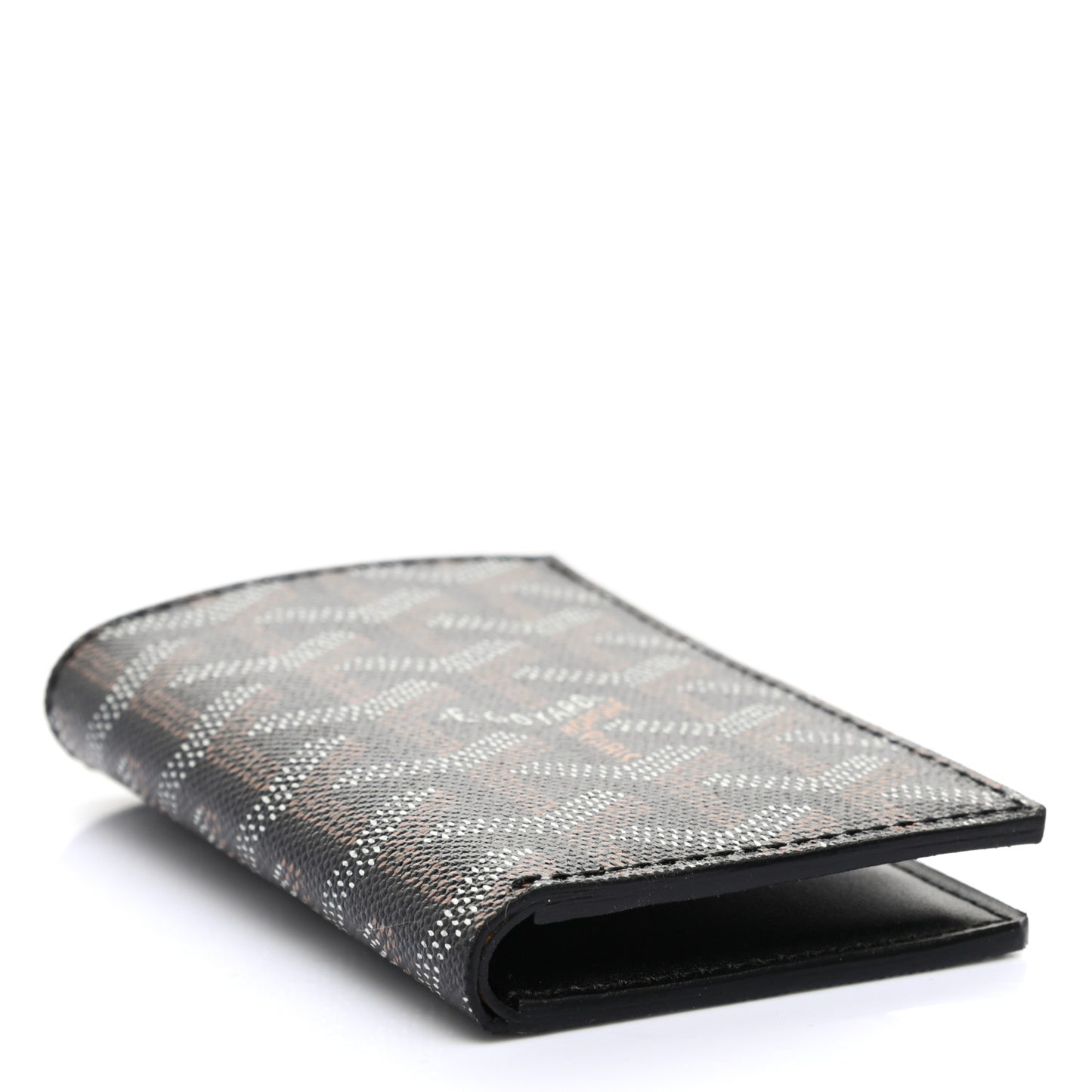 Goyardine Saint Pierre Card Holder Black