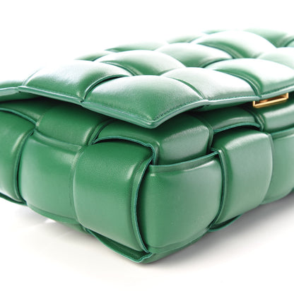 Bottega Veneta Nappa Maxi Intreccio Padded Cassette Crossbody Bag Racing Green 5 of 8