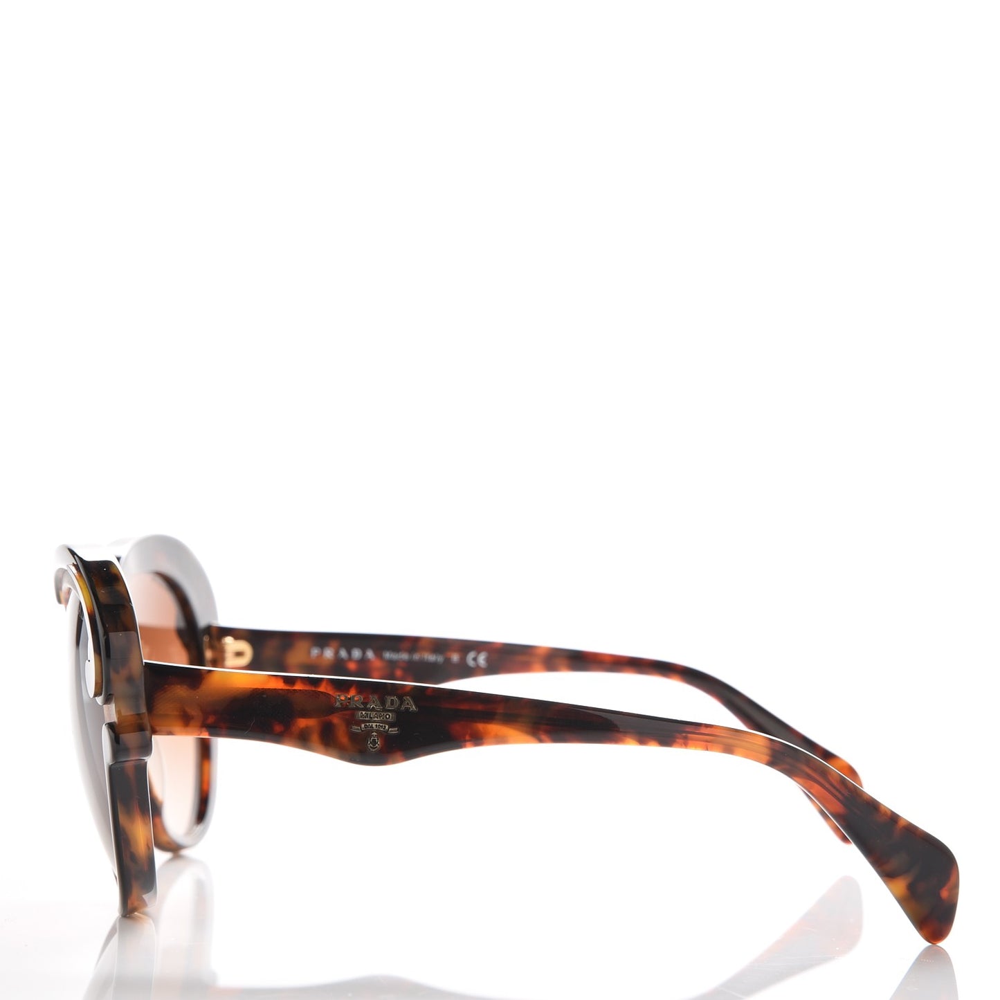 Baroque Cat Eye Sunglasses SPR 28N Tortoise