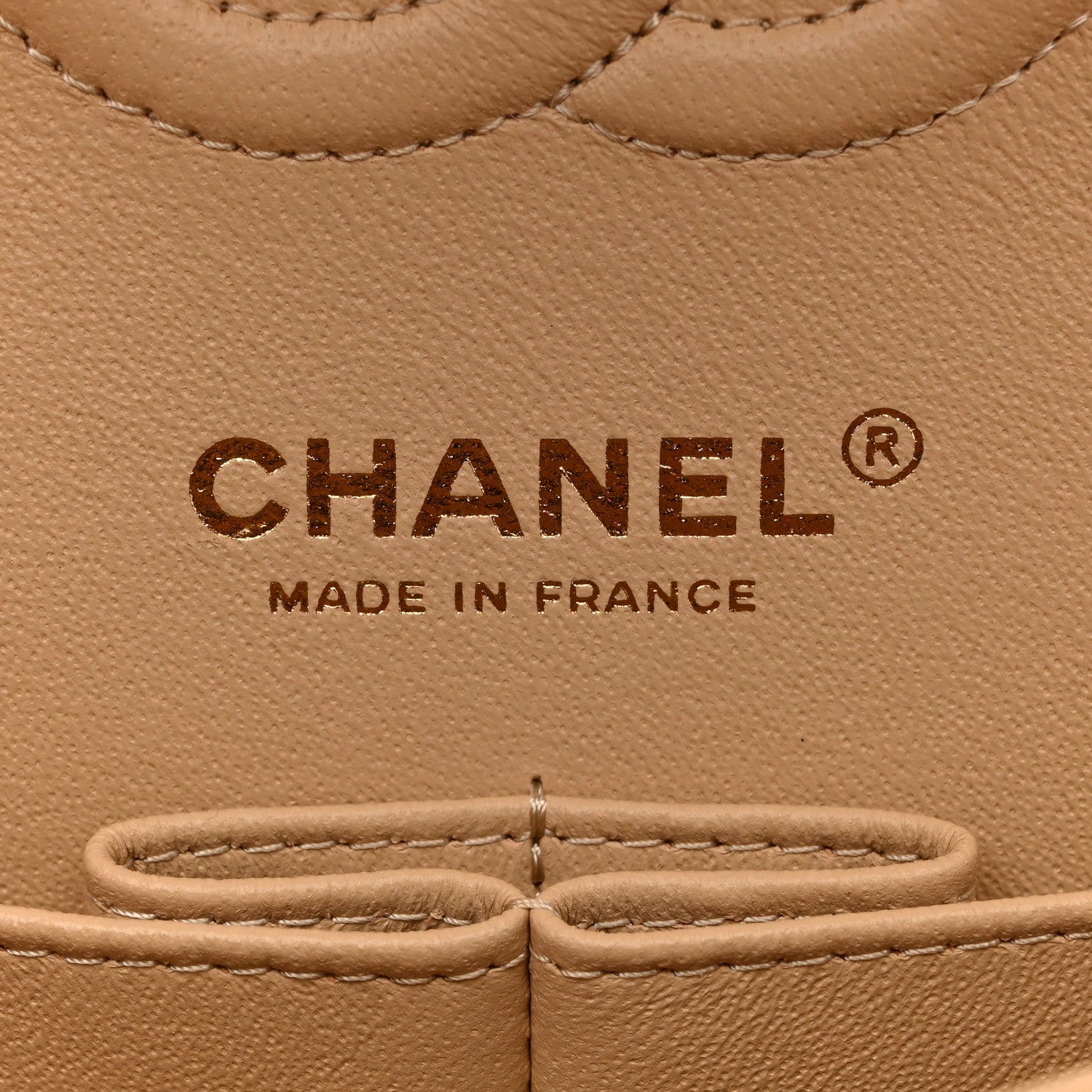 Chanel Caviar Quilted Small Double Flap Beige 6 of 11
