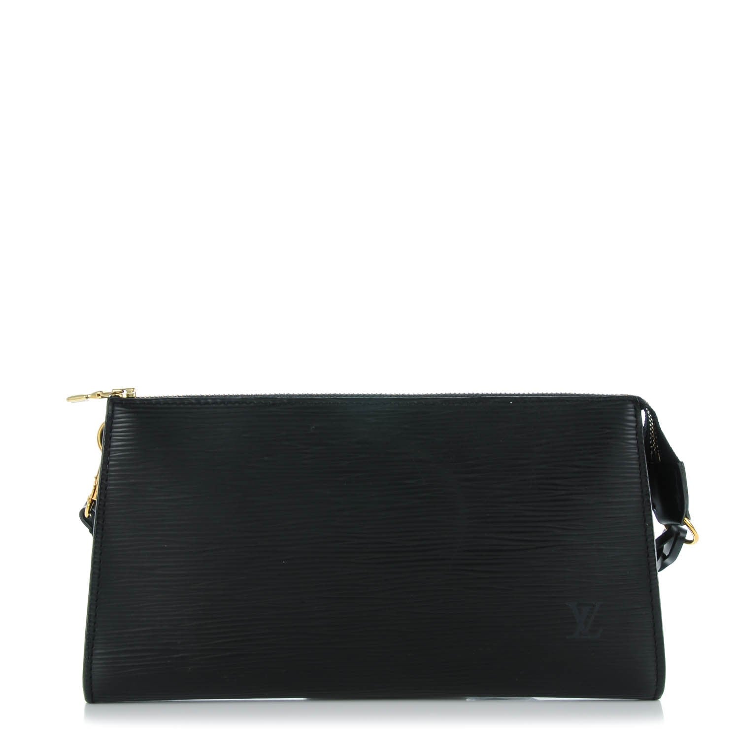 Louis Vuitton Epi Pochette Accessories 24 Black 1 of 7