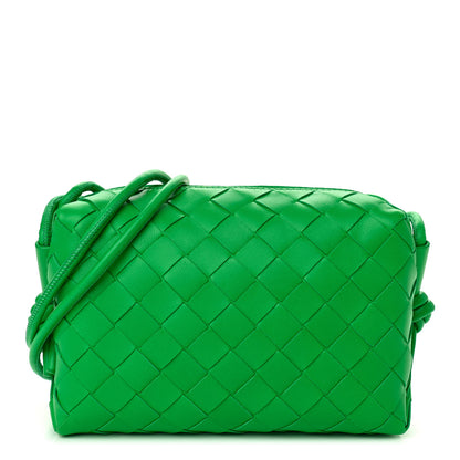 Bottega Veneta Nappa Intrecciato Mini Loop Camera Bag Parakeet 1 of 8