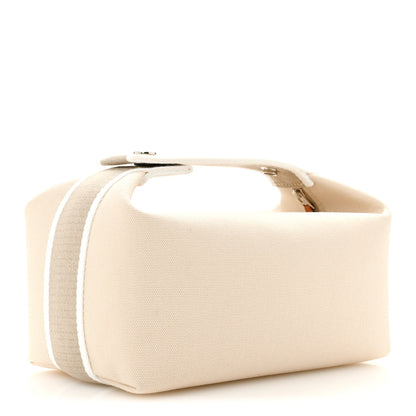 Hermes Canvas Small Bride-A-Brac Pouch Natural 3 of 7
