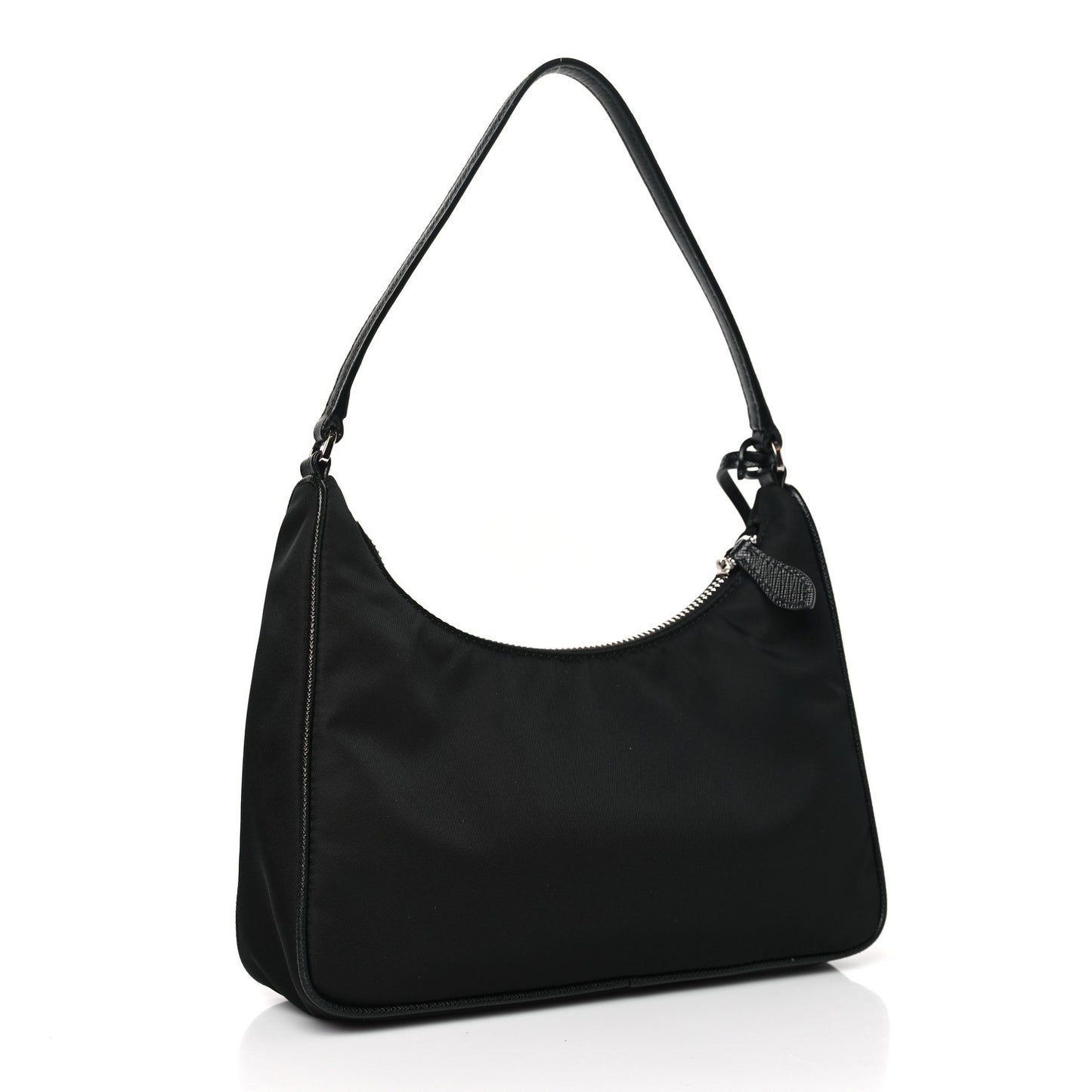 Tessuto Nylon Saffiano Mini Re-Edition 2005 Bag Black