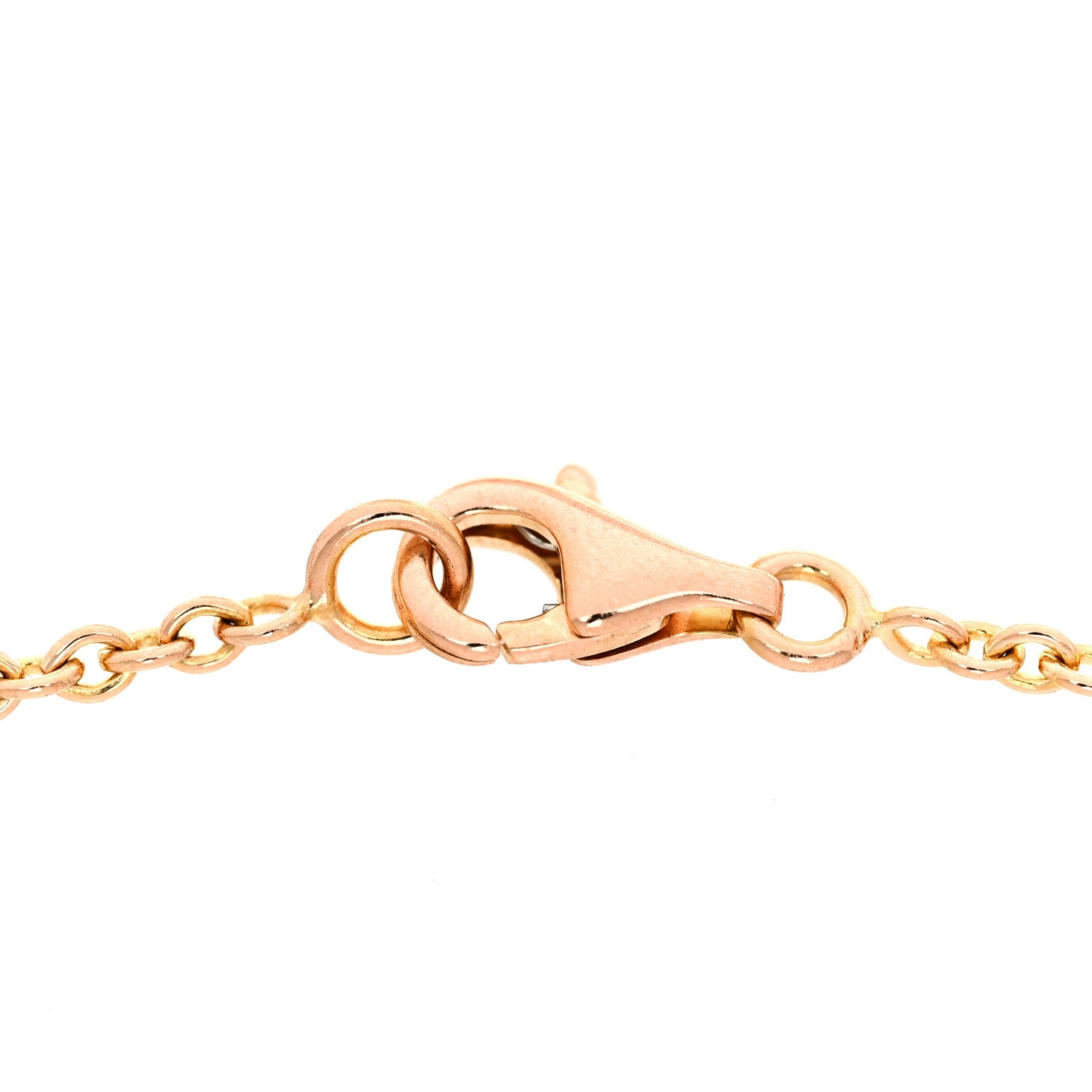 18K Pink Gold Interlocking LOVE Bracelet