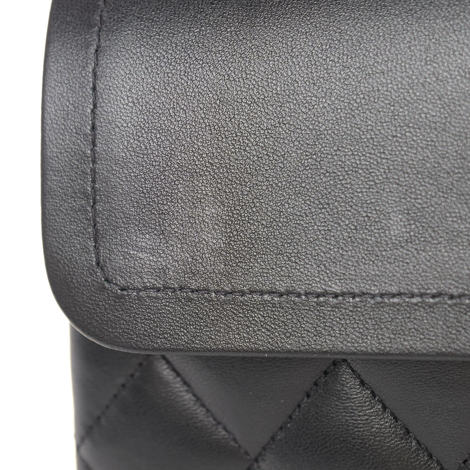 Chanel Lambskin Quilted Small Double Flap Black 14 of 17