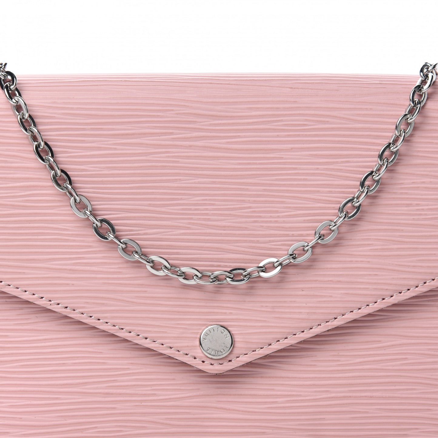 Epi Pochette Felicie Rose Ballerine
