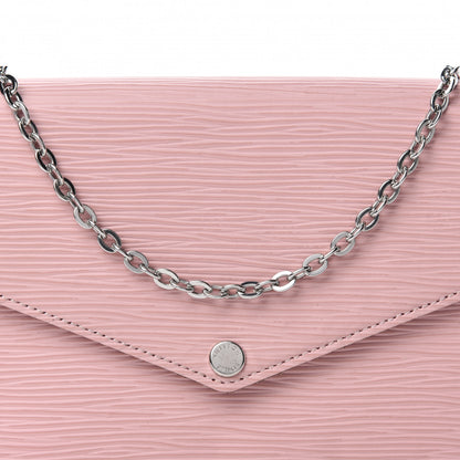 Louis Vuitton Epi Pochette Felicie Rose Ballerine 11 of 11