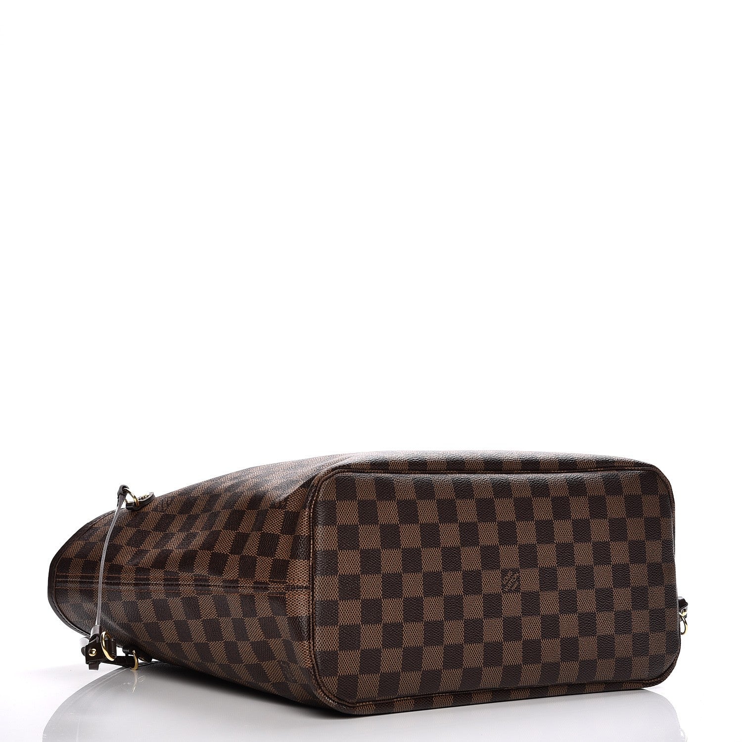 Louis Vuitton Damier Ebene Neo Neverfull MM Rose Ballerine 4 of 9