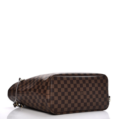 Louis Vuitton Damier Ebene Neo Neverfull MM Rose Ballerine 4 of 9