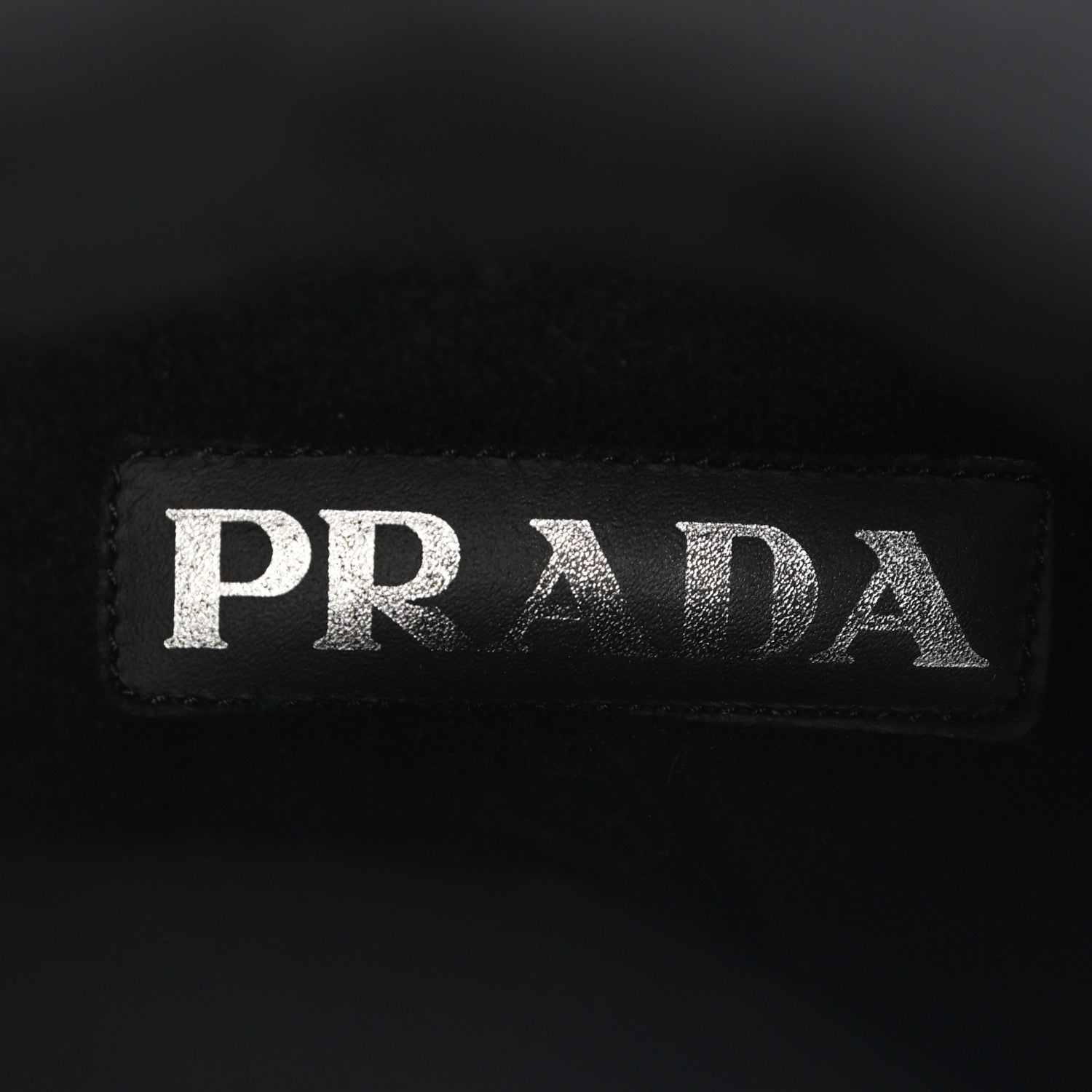 Prada Re-Nylon Triangle Logo Apres Ski Ankle Boots 42 Black 8 of 9