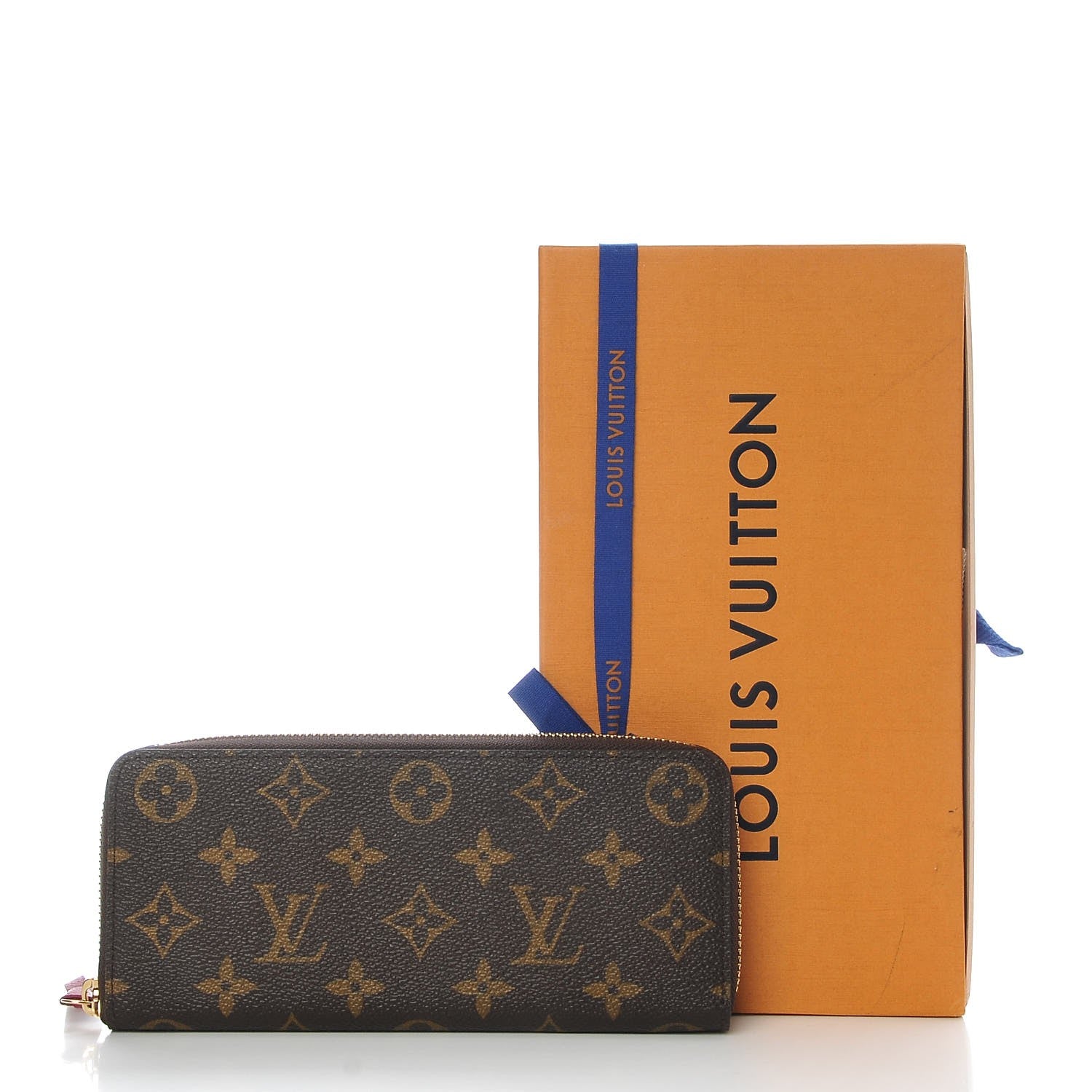 Louis Vuitton Monogram Clemence Wallet Fuchsia 8 of 8