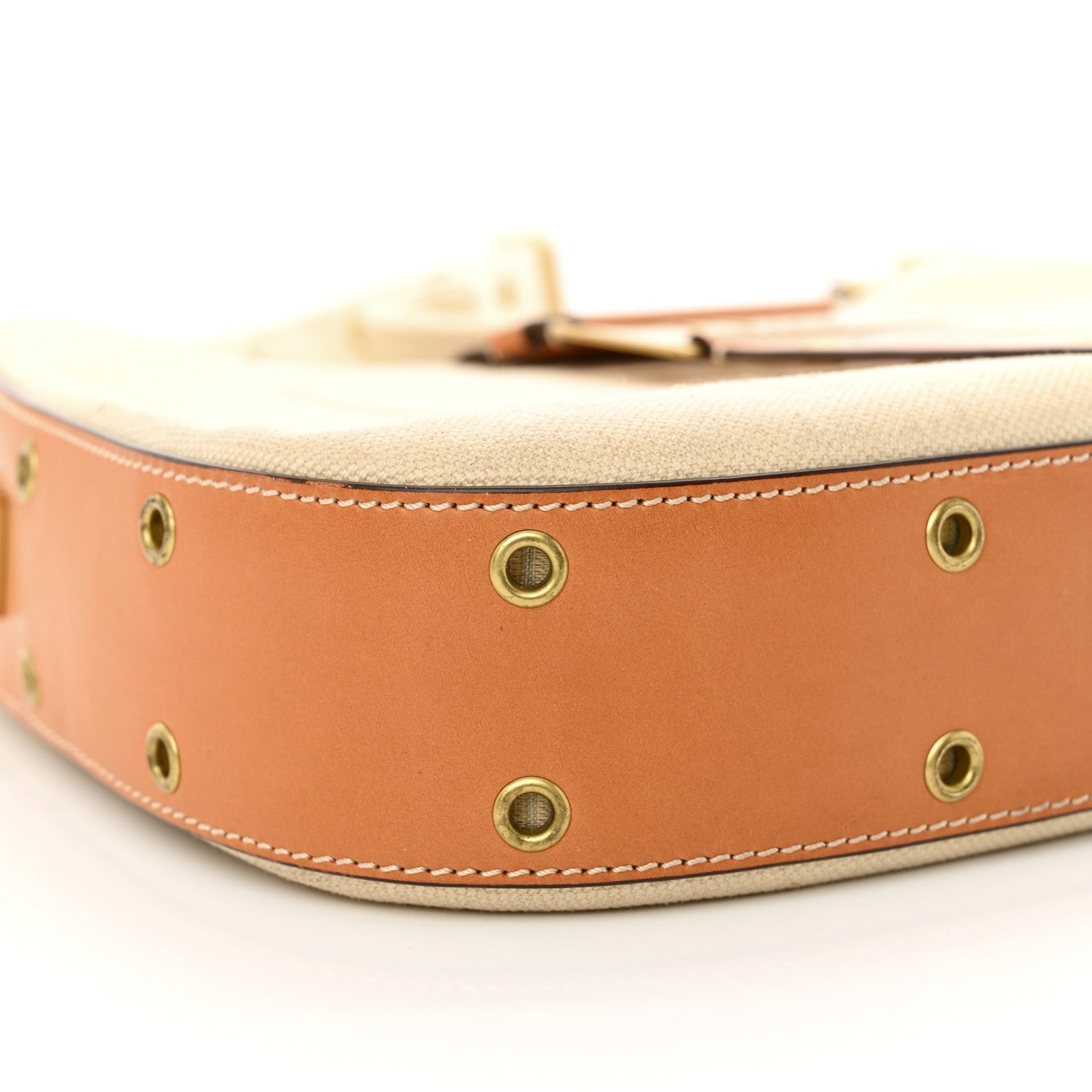 Christian Dior Canvas Street Chic Large Columbus Ave Beige 9 of 16