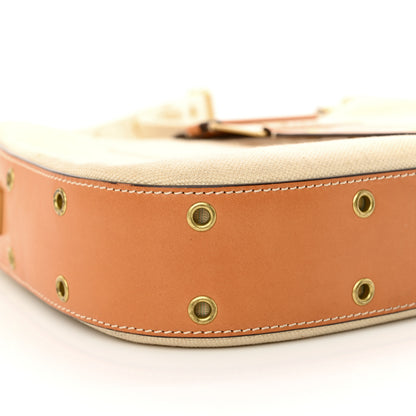 Christian Dior Canvas Street Chic Large Columbus Ave Beige 9 of 16