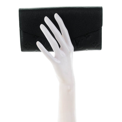 Louis Vuitton Empreinte Sarah Wallet NM Black 2 of 7