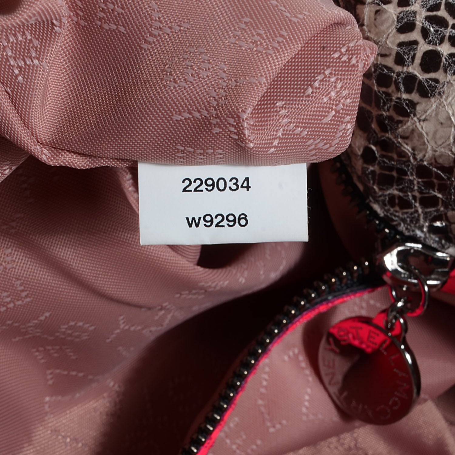 Stella McCartney Faux Python Falabella Tote 9 of 10