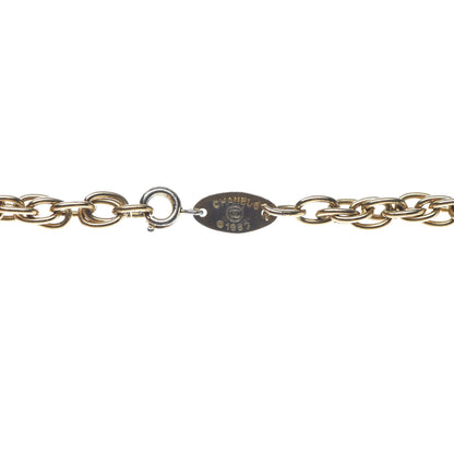 Chanel CC Chain Pendant Necklace Gold 3 of 6