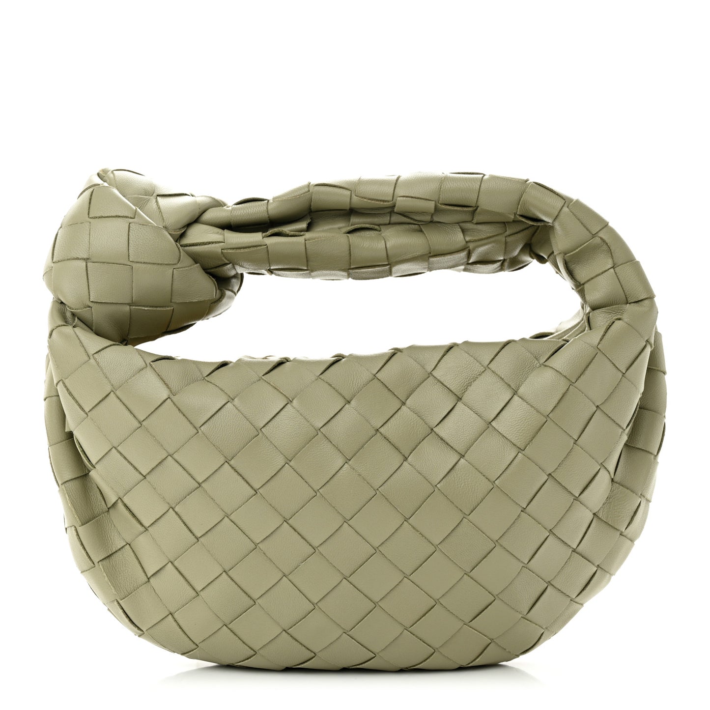 Nappa Intrecciato Mini Jodie Travertine