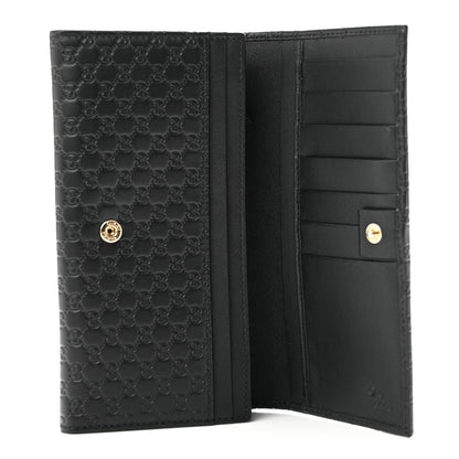 Gucci Soft Microguccissima Continental Wallet Black 5 of 8
