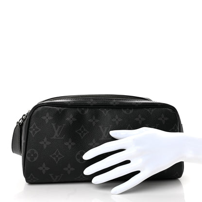 Louis Vuitton Monogram Eclipse Dopp Kit Toilet Pouch 2 of 7