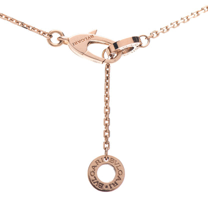 Bulgari 18K Rose Gold Diamond Carnelian Large Divas' Dream Pendant Necklace 4 of 5
