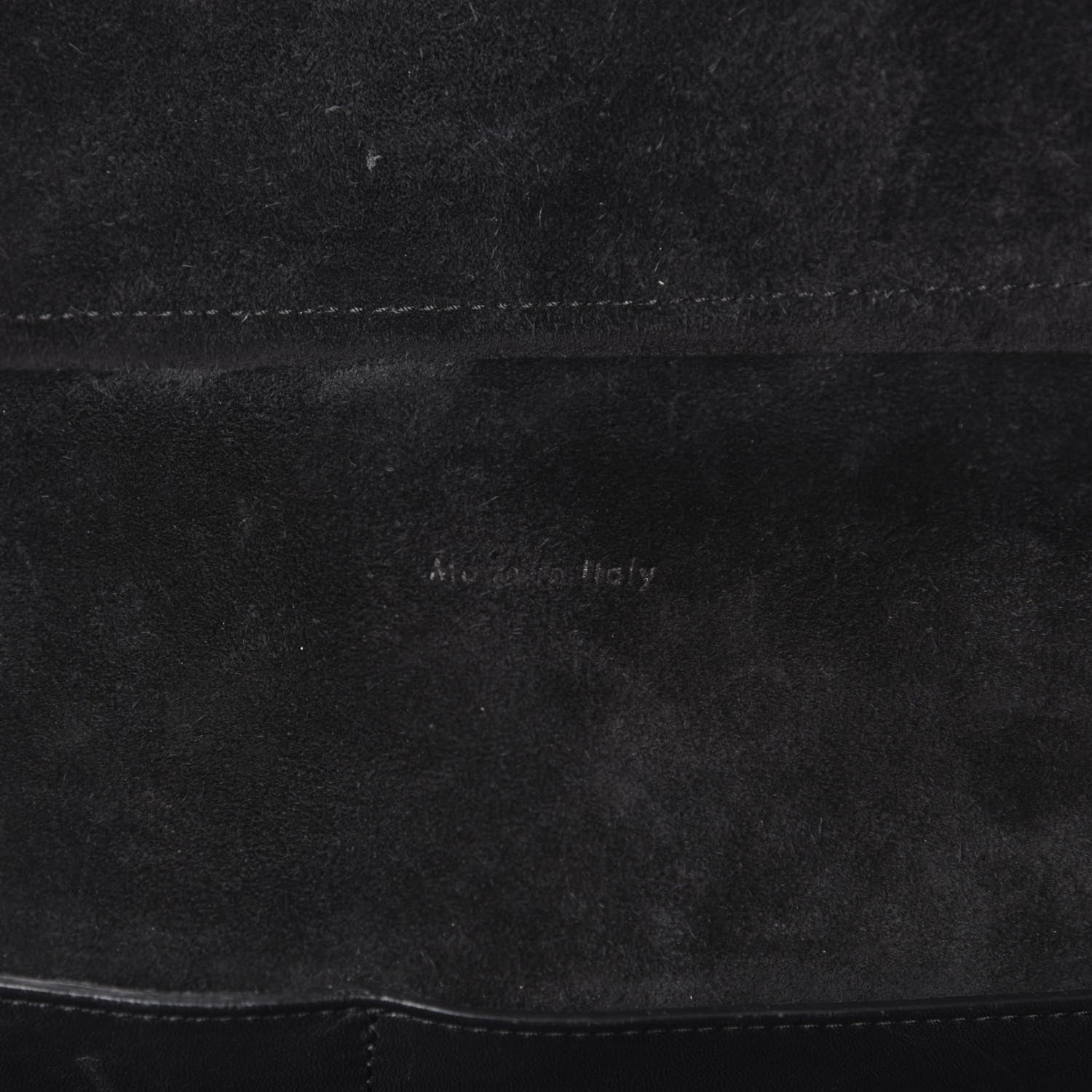 Celine Calfskin Crocodile Embossed Small Belt Bag Black 9 of 9