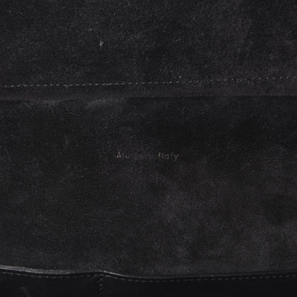 Celine Calfskin Crocodile Embossed Small Belt Bag Black 9 of 9