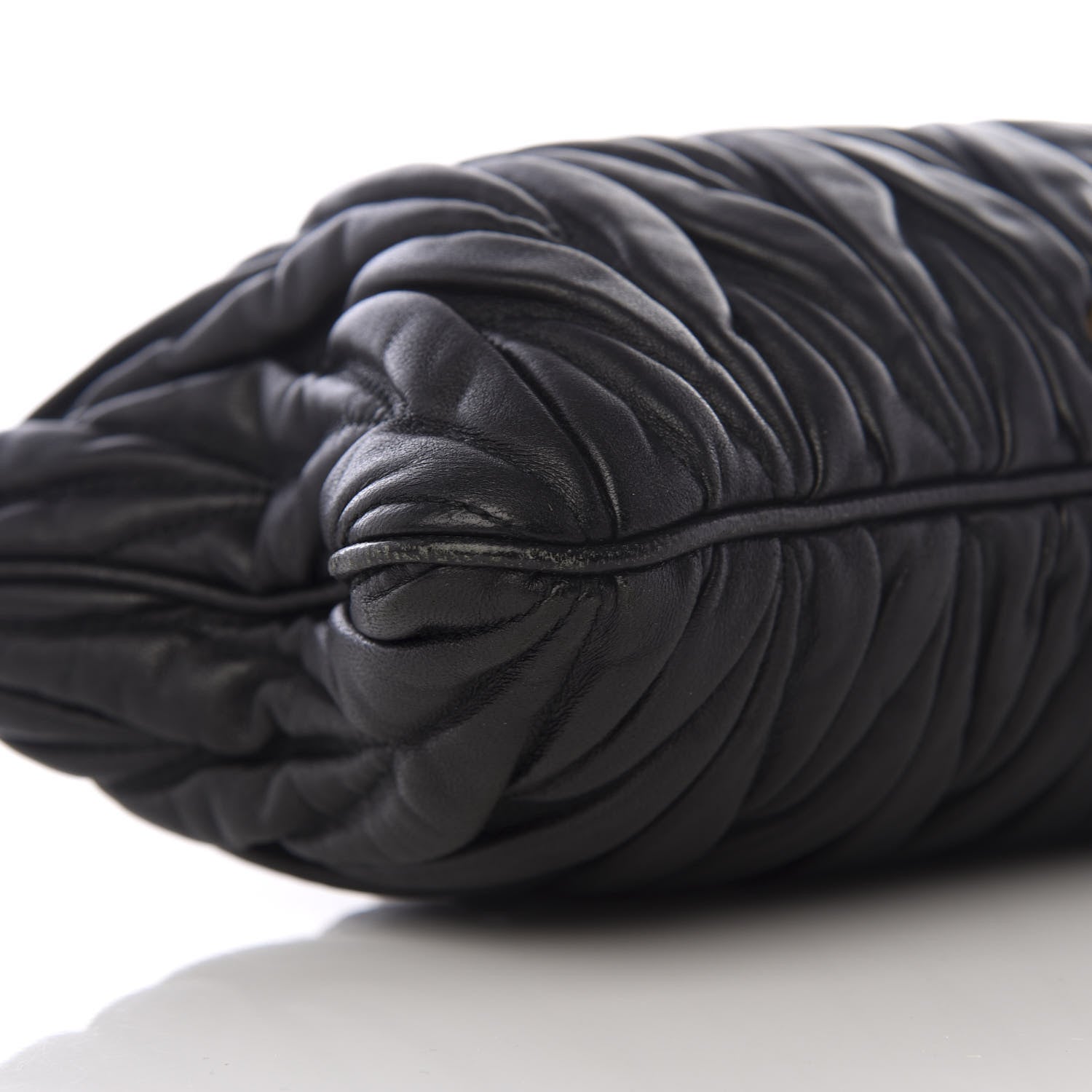 Miu Miu Nappa Matelasse Crossbody Clutch Black 5 of 8