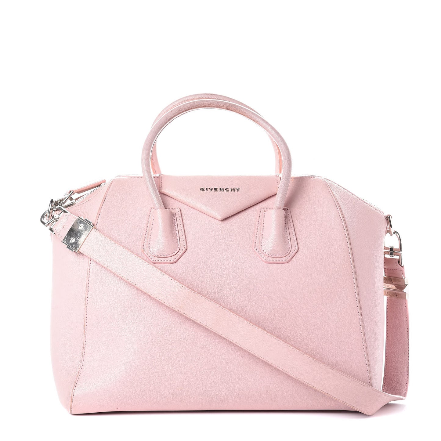 Sugar Goatskin Medium Antigona Pink