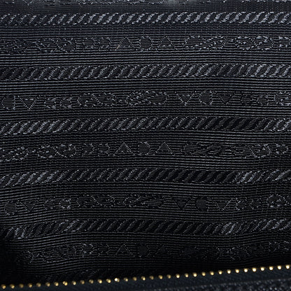 Prada Saffiano Lux Large Double Zip Tote Nero Black 10 of 12
