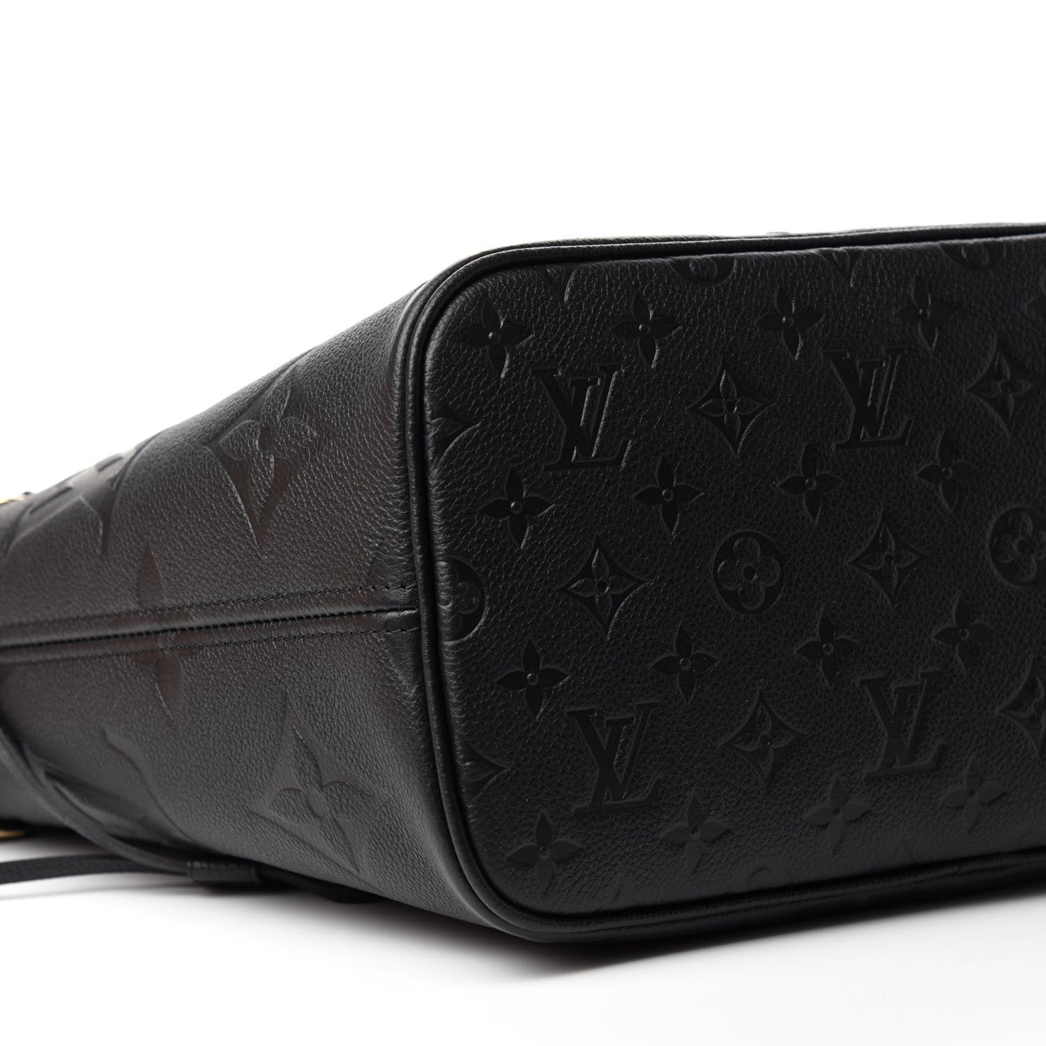 Louis Vuitton Empreinte Monogram Giant Neverfull MM Black 6 of 11