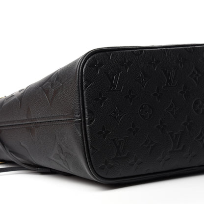 Louis Vuitton Empreinte Monogram Giant Neverfull MM Black 6 of 11