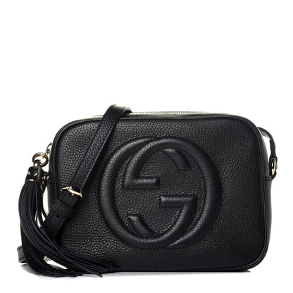 Gucci Pebbled Calfskin Small Soho Disco Bag Black 1 of 9
