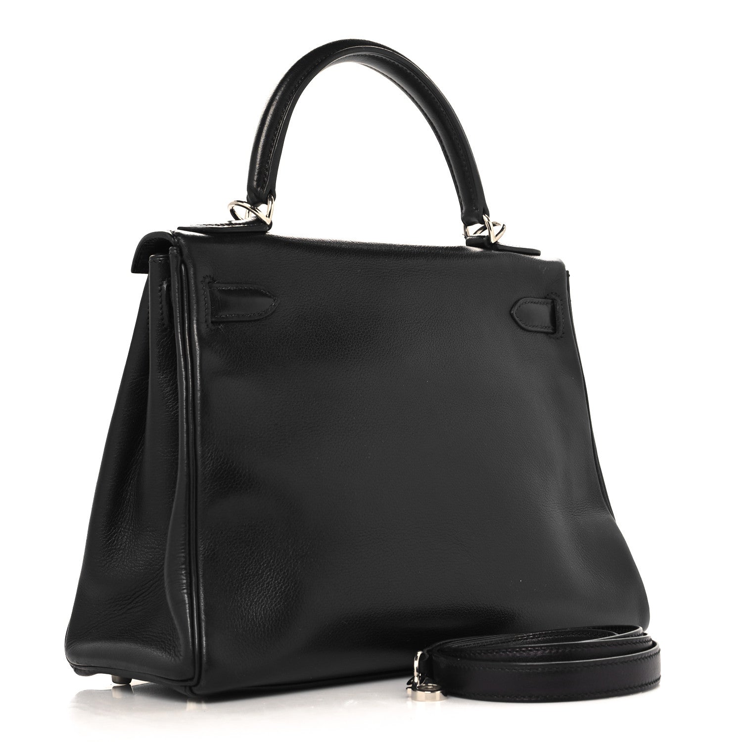 Hermes Evergrain Kelly Retourne 28 Black 3 of 11