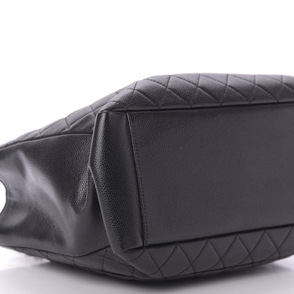 Chanel Caviar Quilted Grand Shopping Tote GST Black 6 of 9