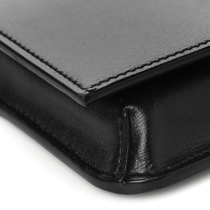 Saint Laurent Smooth Calfskin Monogram Phone Holder Crossbody Black 8 of 10