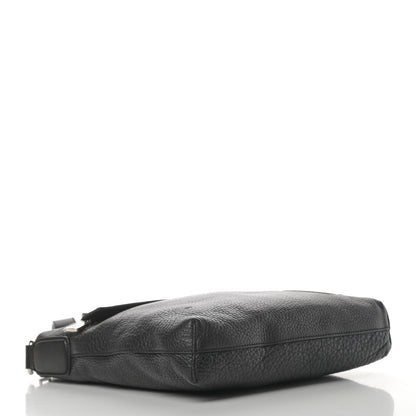 Gucci Pebbled Calfskin Medium Soho Messenger Bag Black 3 of 5