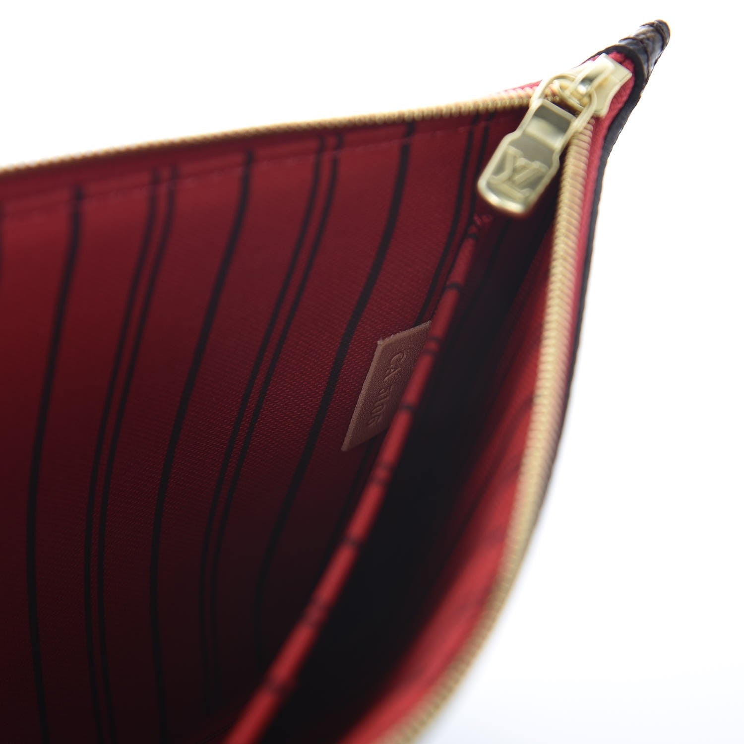 Louis Vuitton Monogram Neverfull MM GM Pochette Cherry 7 of 7