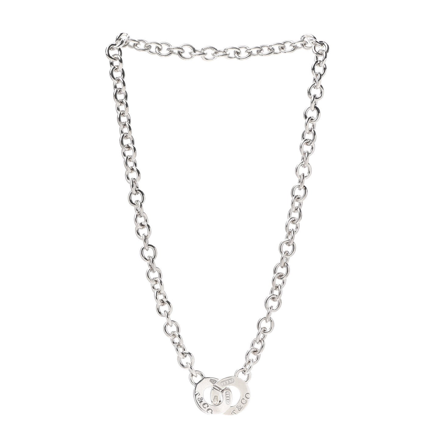 Sterling Silver 1837 Circle Clasp Necklace
