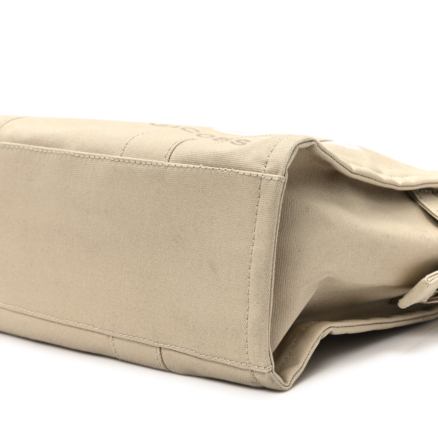 Marc Jacobs Cotton Canvas Large The Tote Bag Beige 10 of 11