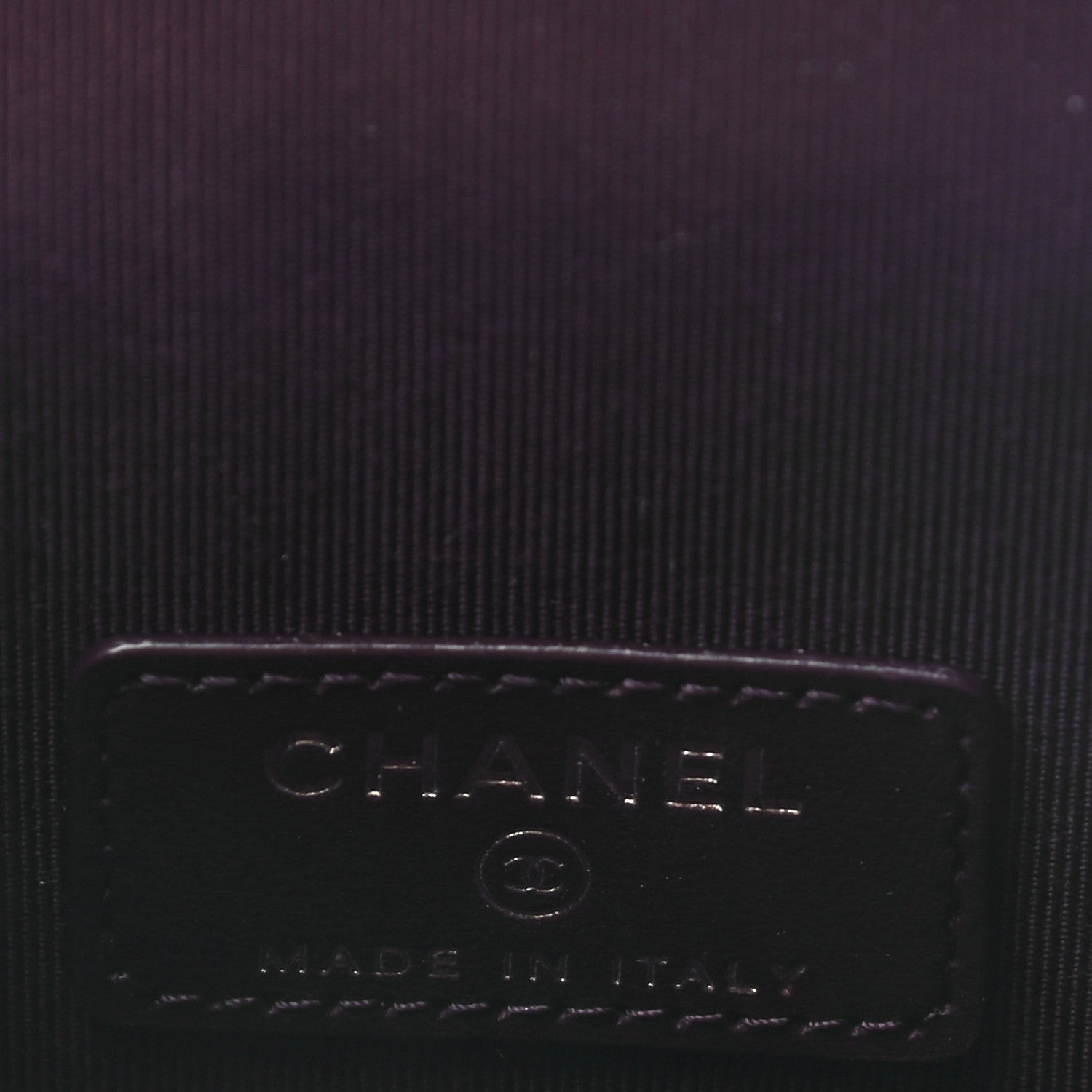 Chanel Caviar Quilted Phone Holder With Chain Black 6 of 7