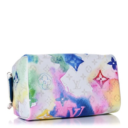 Louis Vuitton Monogram Watercolor Dopp Kit Toilet Pouch Multicolor 4 of 10